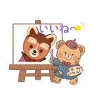 ワンちゃんスタンプ はる（個別スタンプ：4）