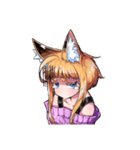 狐娘これくしょん（個別スタンプ：13）