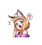 狐娘これくしょん（個別スタンプ：14）