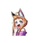 狐娘これくしょん（個別スタンプ：17）