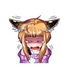 狐娘これくしょん（個別スタンプ：21）