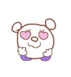 しんぷるクマたん (stamp ver.)（個別スタンプ：1）