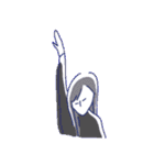 手書き舞台（個別スタンプ：40）
