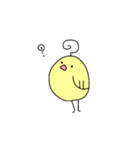 何もしらないトリ（個別スタンプ：2）