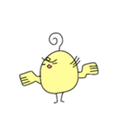 何もしらないトリ（個別スタンプ：10）