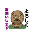 犬のシャーペイ ☆（個別スタンプ：9）