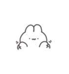 ゆるゆるうさちゃん（文字なし）（個別スタンプ：11）
