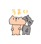 そこそこテニスしてるねこスタンプ（個別スタンプ：34）