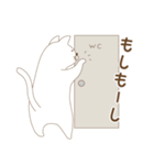 しろねこさん日常会話スタンプ2（個別スタンプ：20）