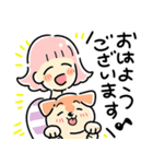 アプくんとマーちゃん【APMA公式】（個別スタンプ：5）