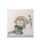あんぱんさんと銀太郎くん（個別スタンプ：3）