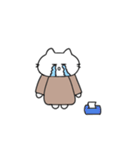 服ねこ。（個別スタンプ：13）