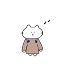 服ねこ。（個別スタンプ：25）