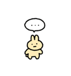 うさぎさんといぬくんLINEスタンプ（個別スタンプ：38）