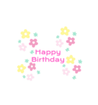 誕生日おめでとう☆HappyBirthdayスタンプ（個別スタンプ：2）
