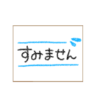 毎日使える〜色えんぴつ〜（個別スタンプ：7）