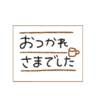 毎日使える〜色えんぴつ〜（個別スタンプ：13）