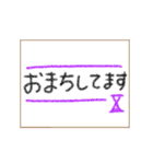 毎日使える〜色えんぴつ〜（個別スタンプ：26）