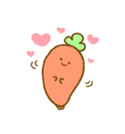 ゆるくてかわいいにんじん（個別スタンプ：5）