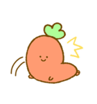 ゆるくてかわいいにんじん（個別スタンプ：11）