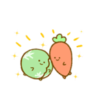 ゆるくてかわいいにんじん（個別スタンプ：14）