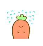 ゆるくてかわいいにんじん（個別スタンプ：17）