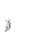 マカロンノート(暗黒微笑)（個別スタンプ：7）