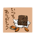 気持ちが伝わるラブチョコスイーツ（個別スタンプ：1）