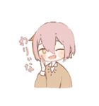 かつきちゃんとかつおくん（個別スタンプ：4）