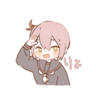 かつきちゃんとかつおくん（個別スタンプ：6）