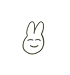 多分、うさぎ（個別スタンプ：7）