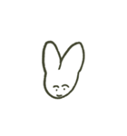 多分、うさぎ（個別スタンプ：14）