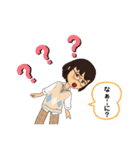 メガネ女子参上！2（個別スタンプ：9）