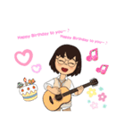 メガネ女子参上！2（個別スタンプ：30）