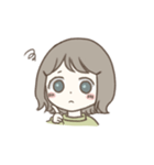 ほっこりおんなのこ。3（個別スタンプ：12）