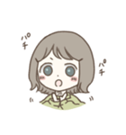 ほっこりおんなのこ。3（個別スタンプ：16）