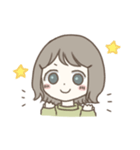 ほっこりおんなのこ。3（個別スタンプ：17）