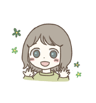 ほっこりおんなのこ。3（個別スタンプ：19）