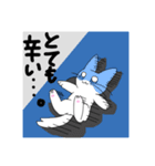 しょぼーんな絵文字ねこスタンプ（個別スタンプ：3）