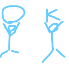 [LINEスタンプ] 棒人間のほのぼのすたんぷ