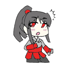 [LINEスタンプ] 女武者ちゃんのスタンプ2