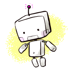 [LINEスタンプ] 小さくて可愛いロボットのロアンくん