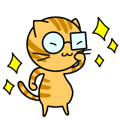 [LINEスタンプ] 茶トラ猫くんと白猫ちゃん