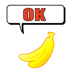 [LINEスタンプ] バナナの言葉を聞いてくれ！4の画像（メイン）