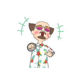 [LINEスタンプ] ハゲっち