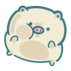 [LINEスタンプ] 糯比豚