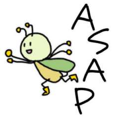 [LINEスタンプ] ちょっと意識の高いキリギリス