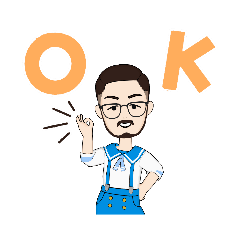 [LINEスタンプ] めっかわおじさん