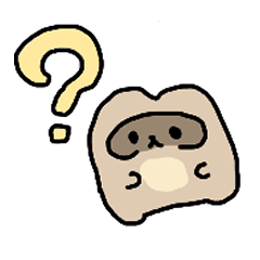 [LINEスタンプ] おしりたぬき2