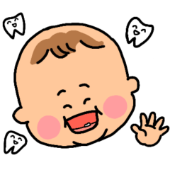 [LINEスタンプ] はみオムちゃん☆おすわり期☆ほぼ文字なし